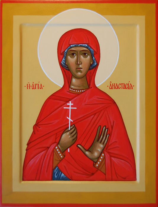 Икона святой мученицы Анастасии