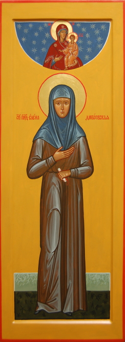 Икона Преподобной Елены Дивеевской