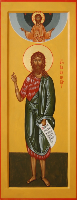 Святой пророк, Предтеча и Креститель Господень Иоанн - мерная икона