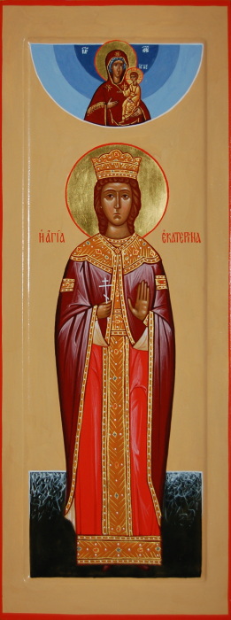 Мерная икона св. вмц. Екатерины