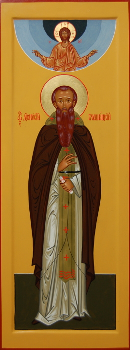 Мерная икона святого преподобного Дионисия Глушицкого