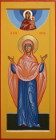 Мерная икона святой Софии Римской, матери святых мучениц Веры, Надежды и Любови