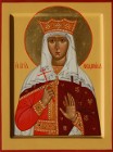 Икона святой мученицы Людмилы