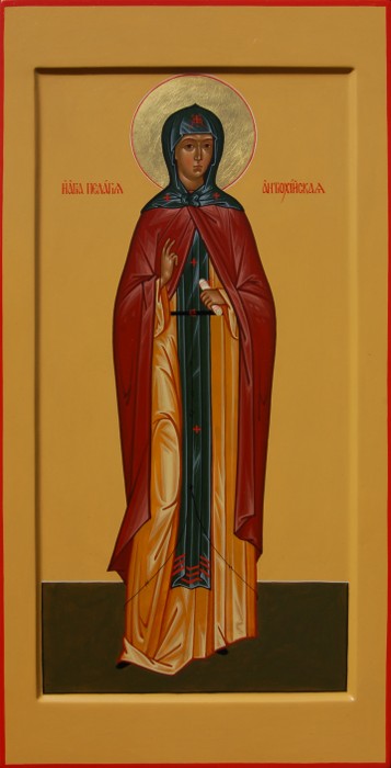 мерная икона святой преподобной Пелагии Антиохийской