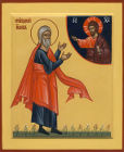 Икона святого праведного Иова Многострадального. Размер 22х18 см.